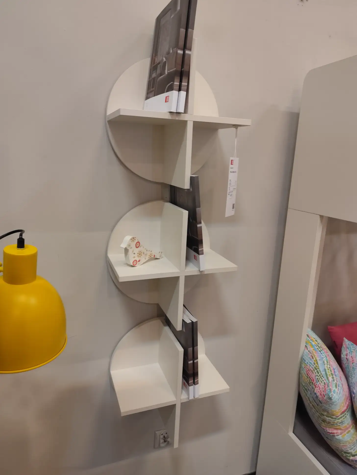 Zestaw półka wisząca RELI x 3 sztuki komplet aranżacja 