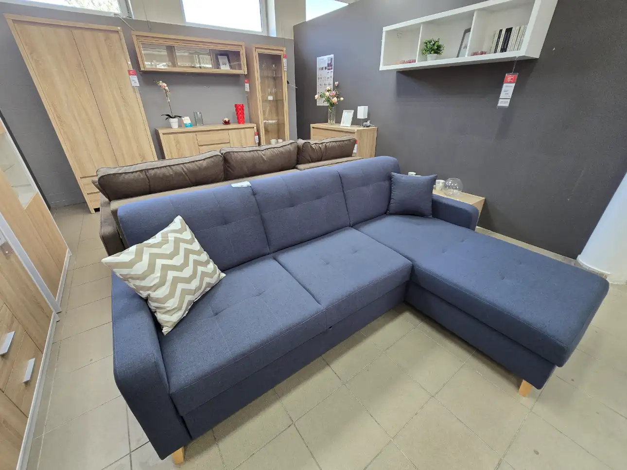 Black Red White Narożnik LARS Uniwersalny 223 x 161 cm Black Red White Narożnik LARS Uniwersalny 223 x 161 cm