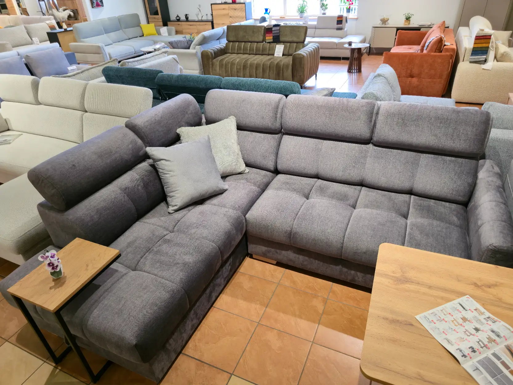 Comforteo Narożnik DAYTONA z funkcją spania 