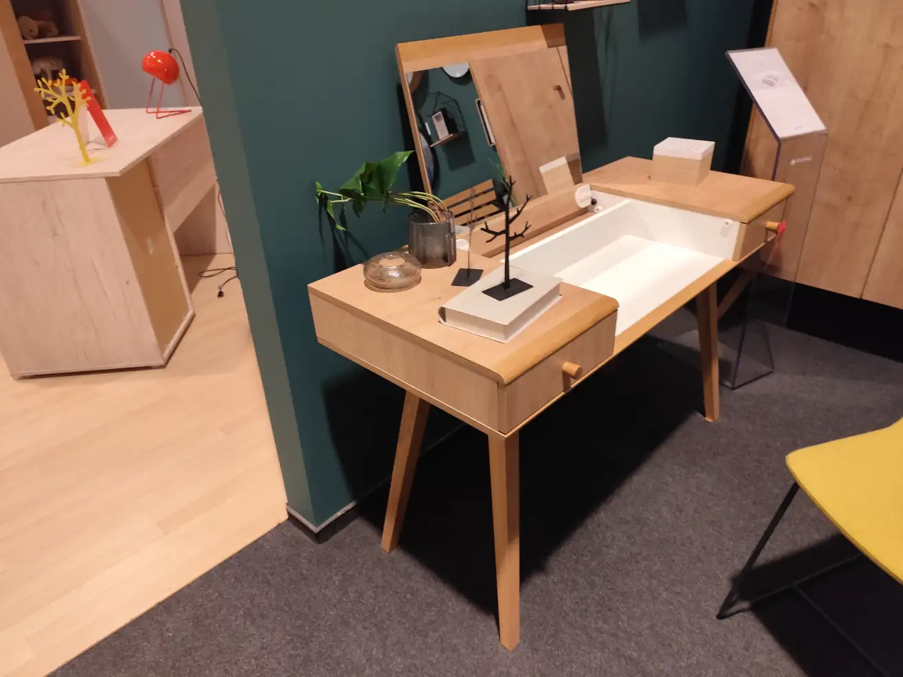 VOX Toaletka NATURE dąb z lustrem