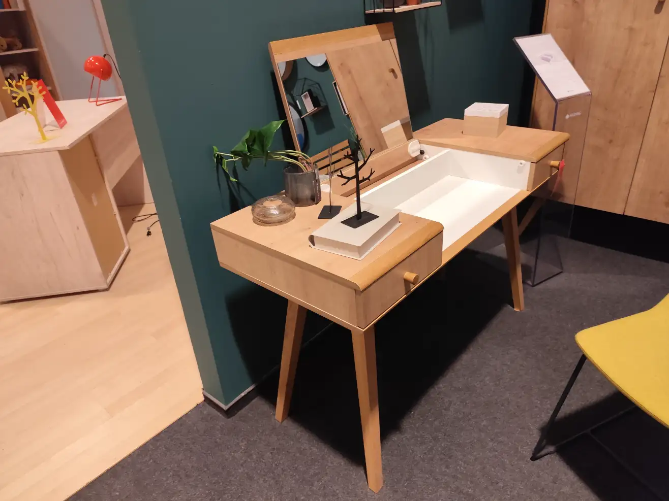 VOX Toaletka NATURE dąb z lustrem