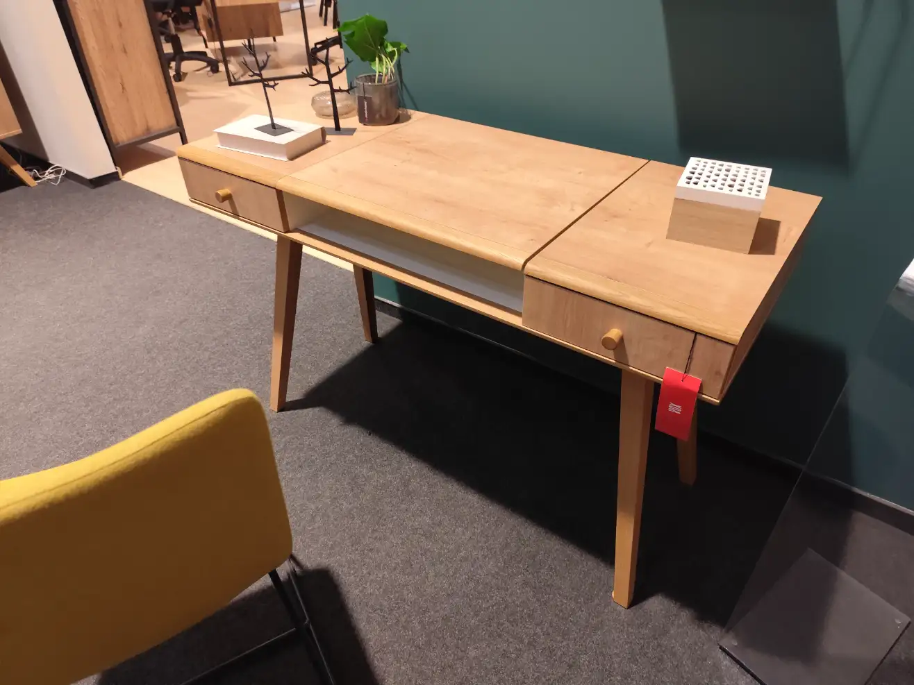 VOX Toaletka NATURE dąb z lustrem