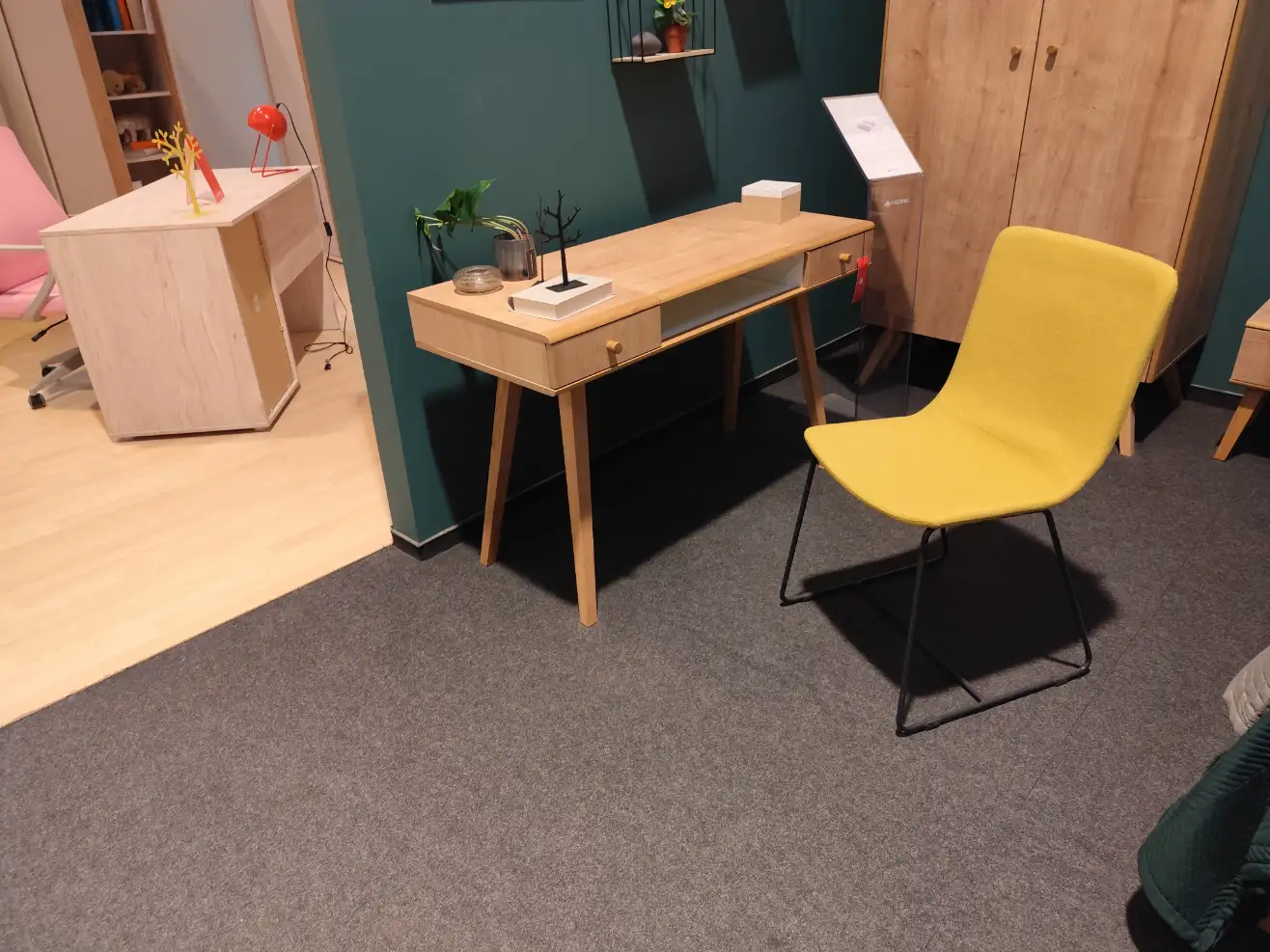 VOX Toaletka NATURE dąb z lustrem