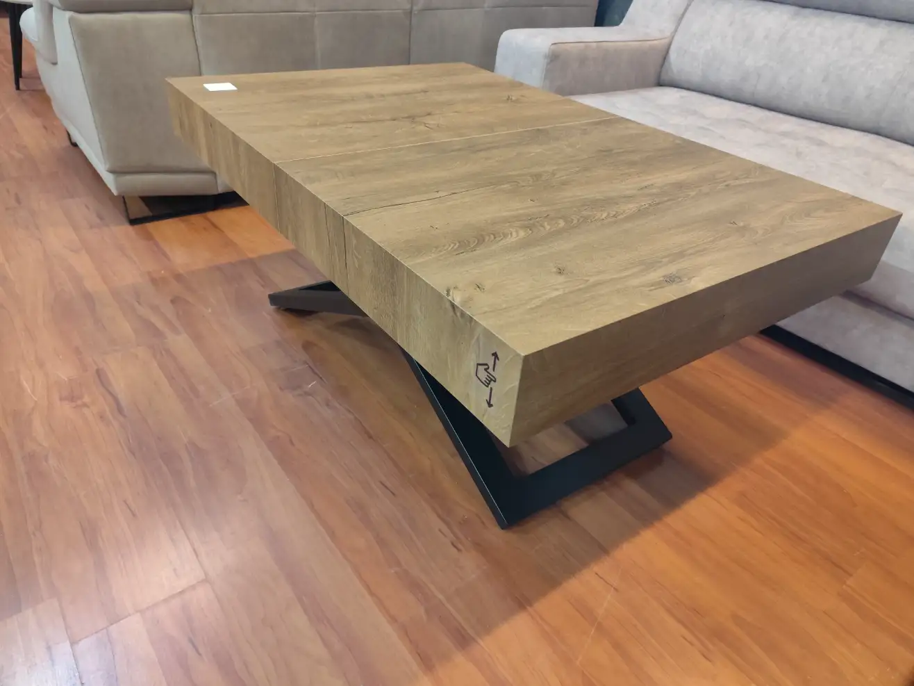 Ławostół SANNA U ława rozkładana regulacja wysokości Ławostół SANNA U ława rozkładana regulacja wysokości