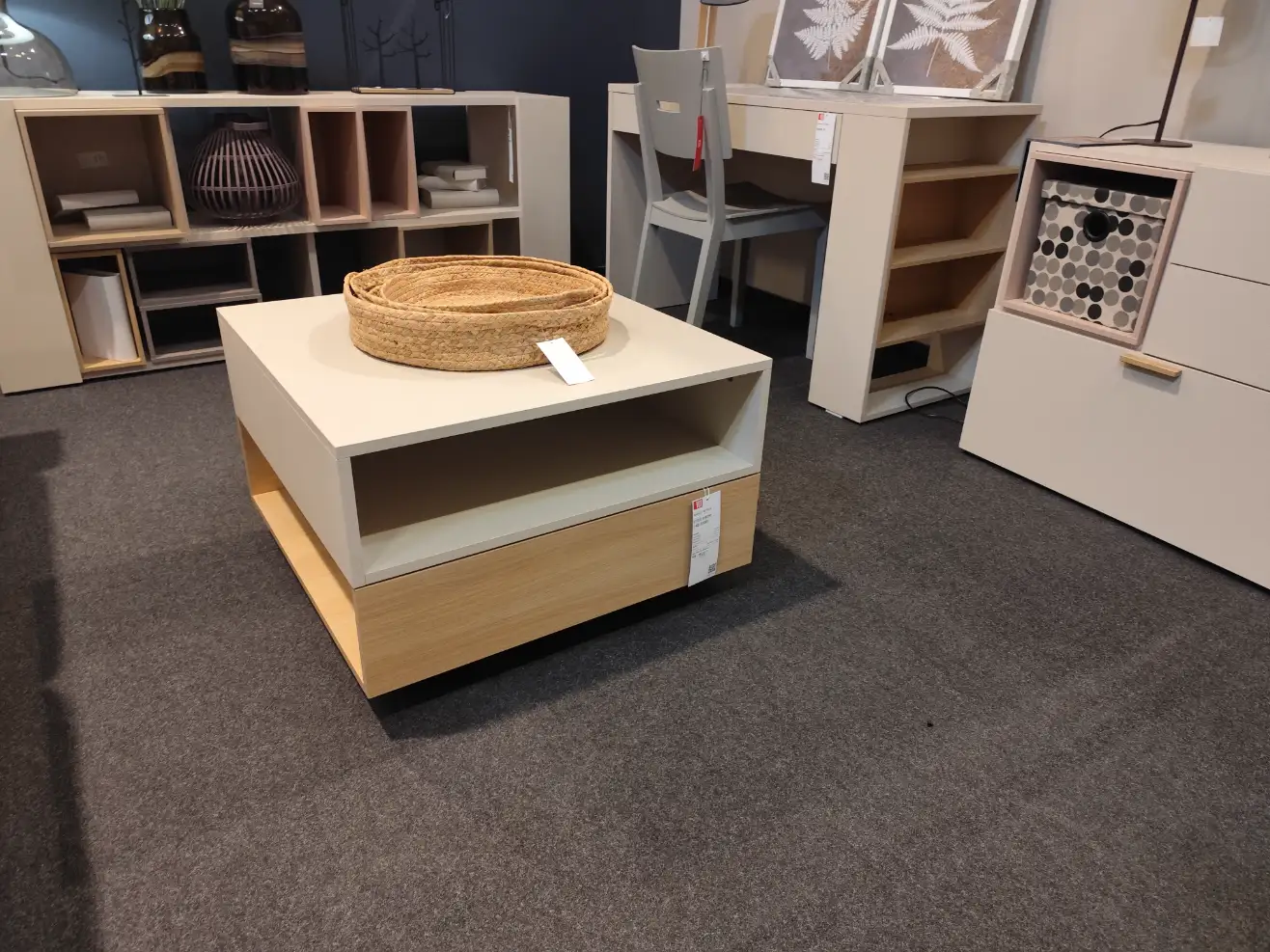 VOX Stolik kawowy 4 YOU FRESH kwadratowy 2-kolorowy VOX Stolik kawowy 4 YOU FRESH kwadratowy 2-kolorowy