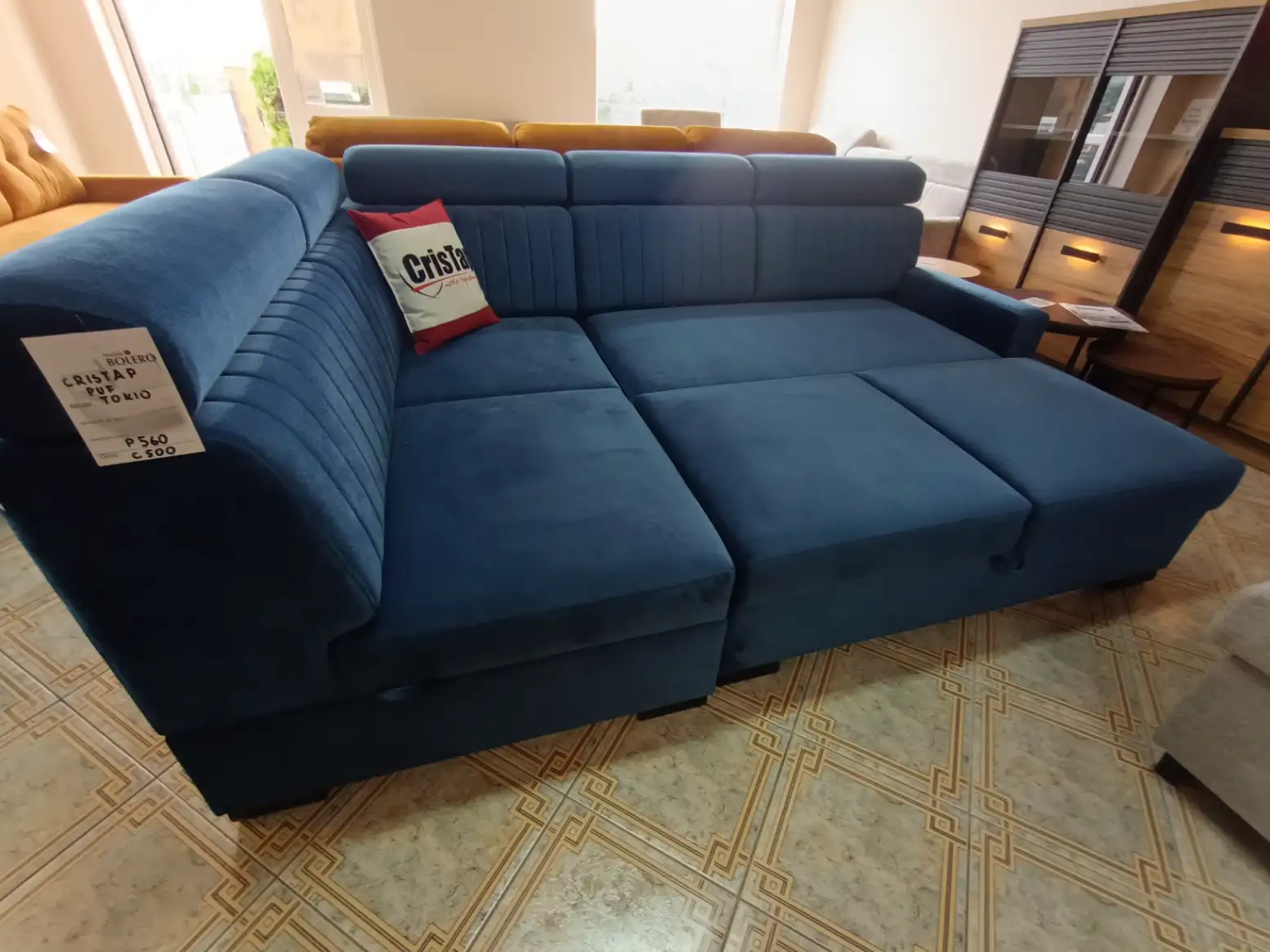 CrisTap Narożnik TOKIO 255 x 173 cm
