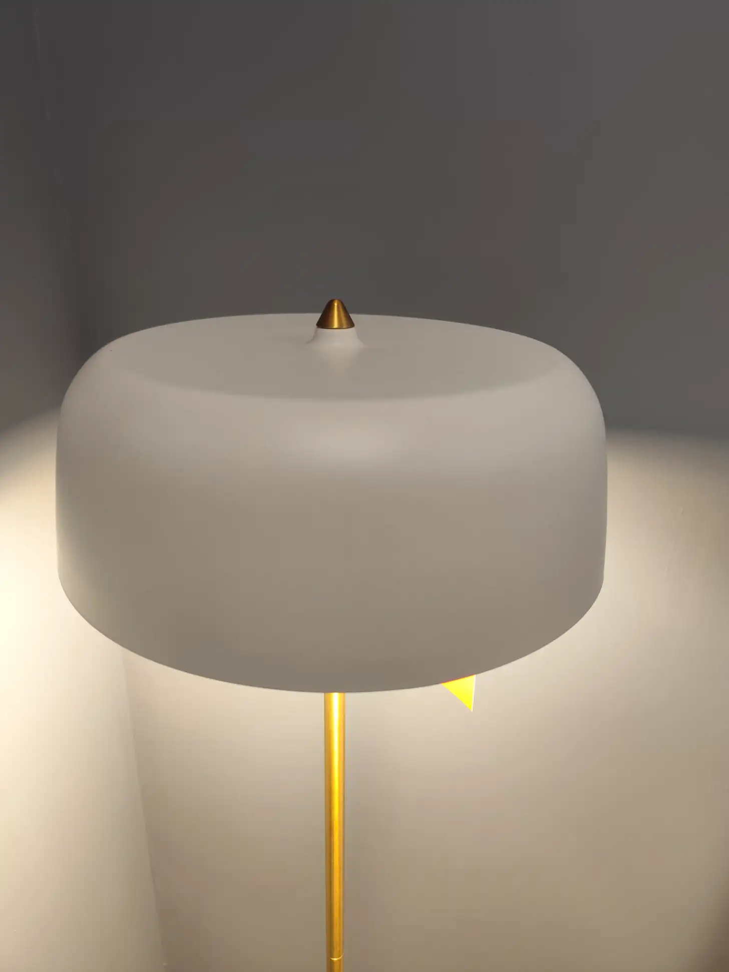 VOX Lampa podłogowa PLATA biała stojąca