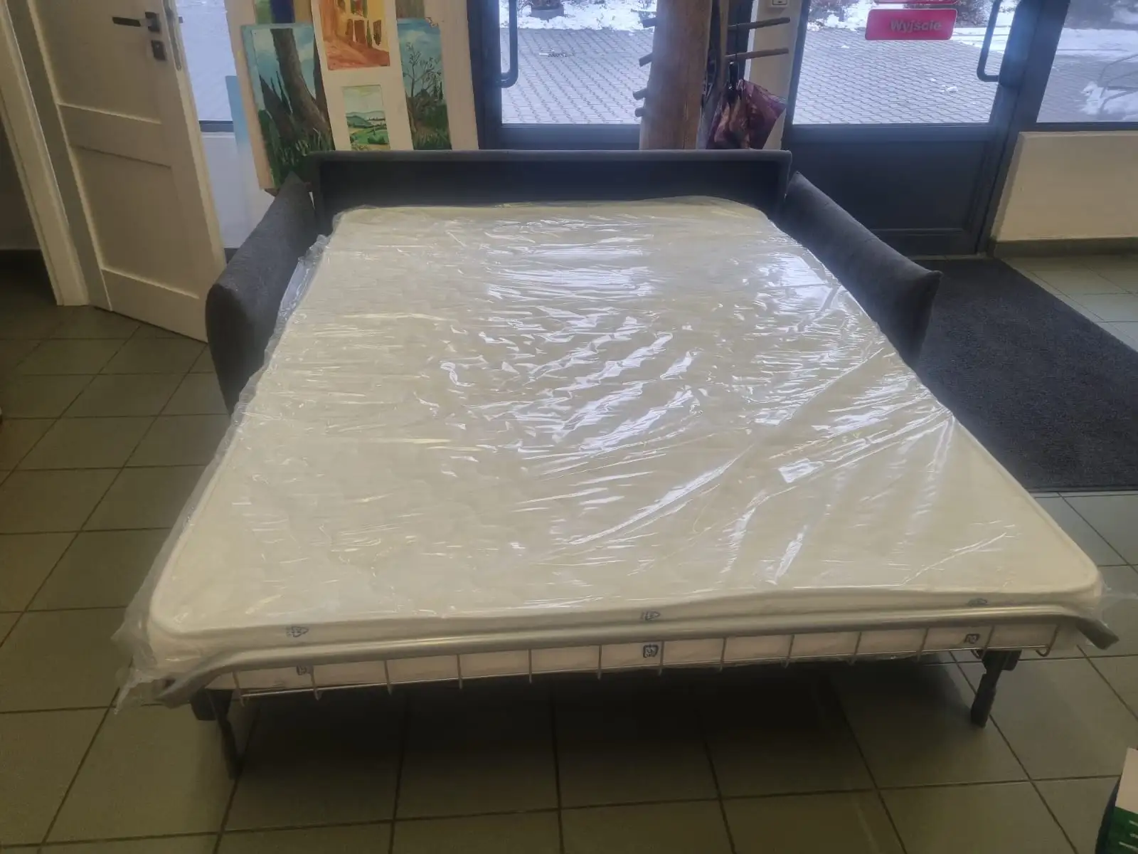 Etap Sofa Sofa LUKKA 2FL kanapa z funkcją spania stelaż włoski spanie codzienne