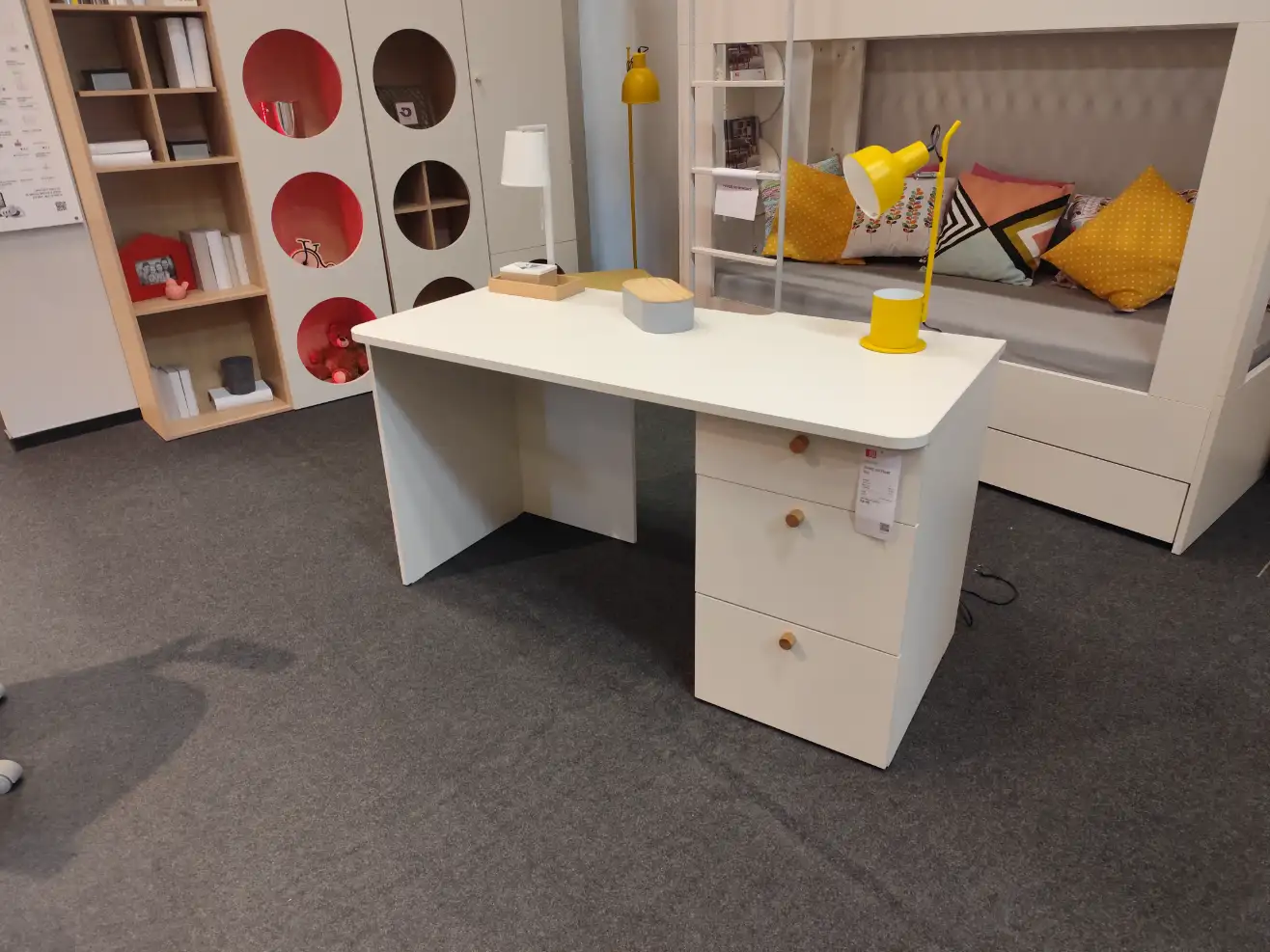 VOX Biurko RELI 140 cm prawe