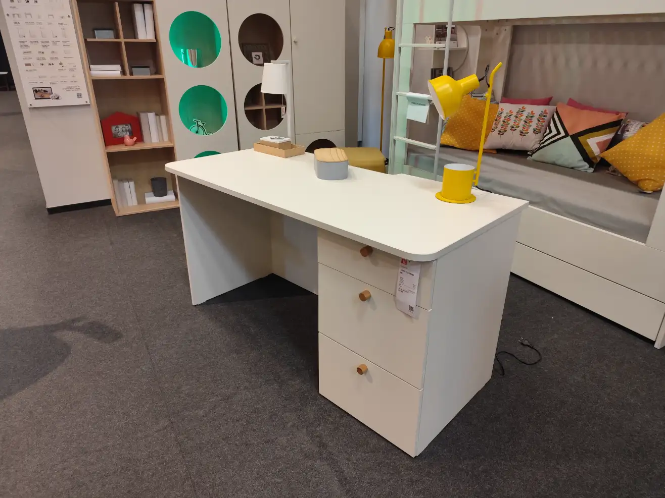 VOX Biurko RELI 140 cm prawe