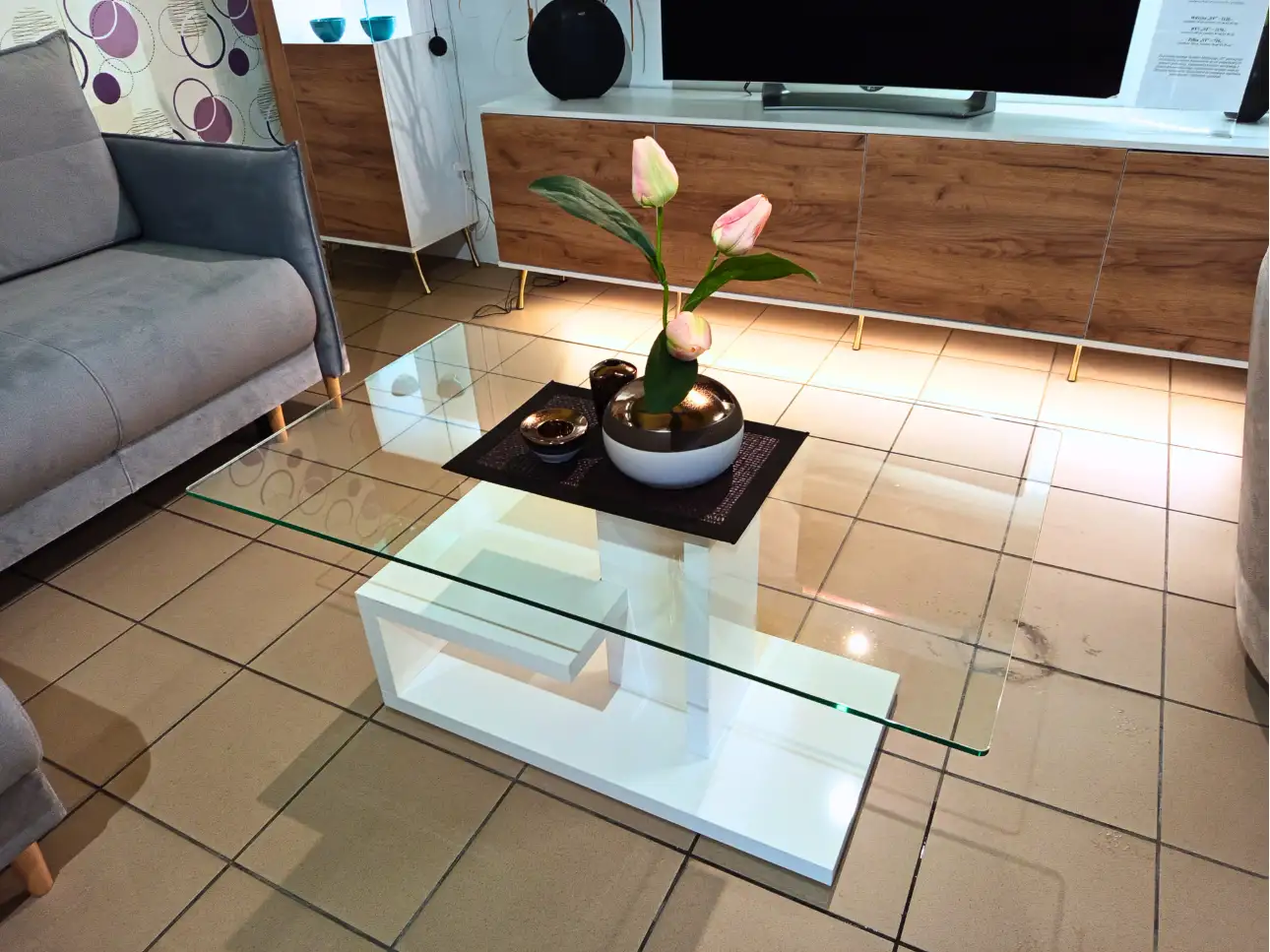 Stolik kawowy szklany "CVS3" Stolik kawowy szklany "CVS3"