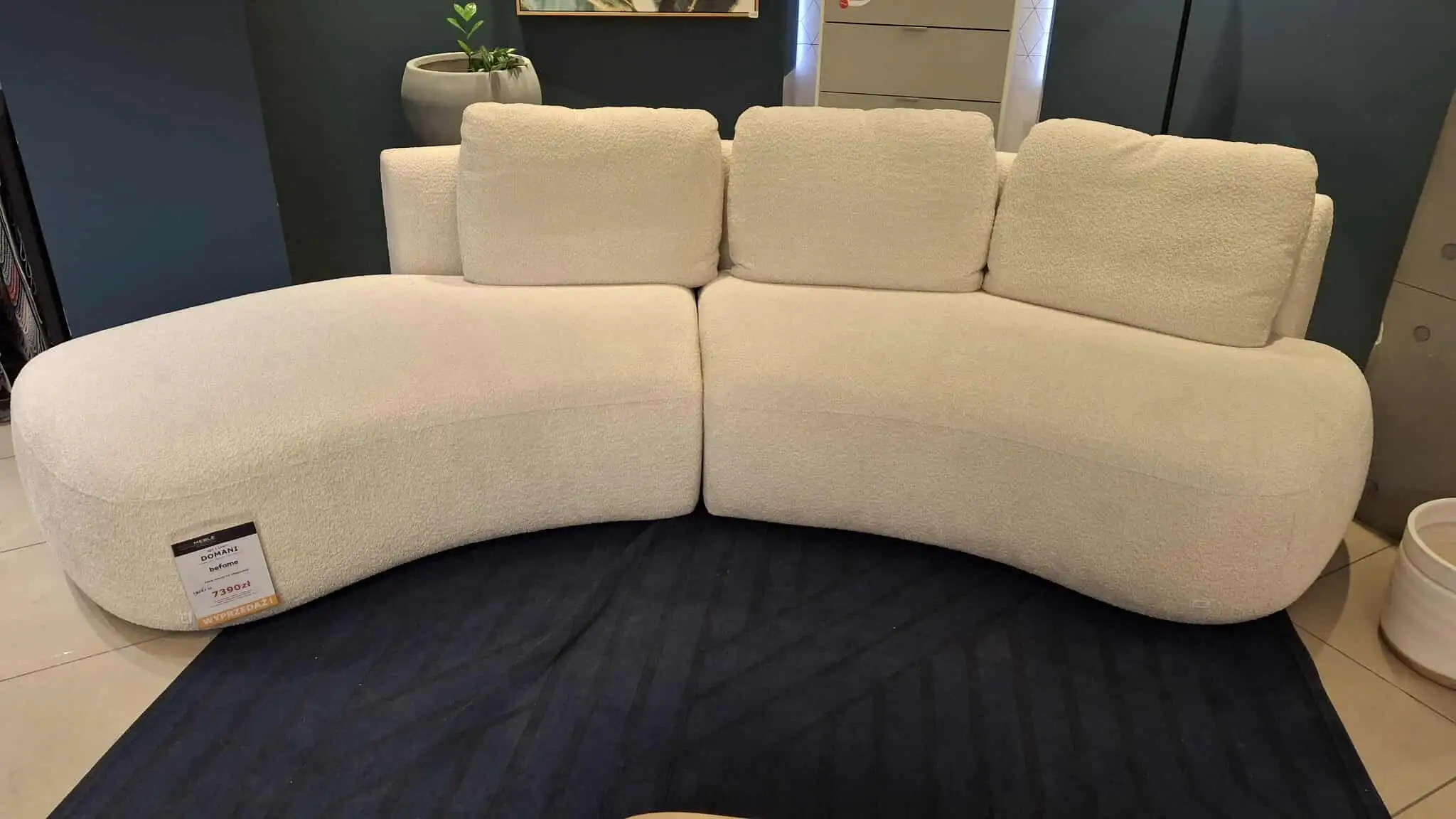 Befame Sofa DOMANI SET-1 beżowa Befame Sofa DOMANI SET-1 beżowa