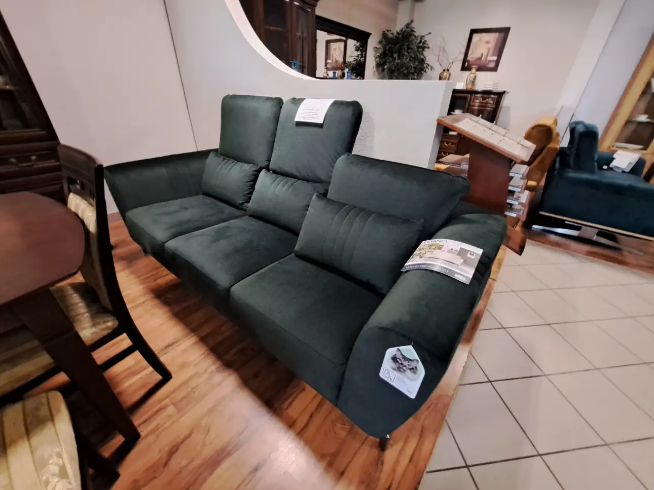 Meblomak Sofa LOANO tkanina velvet