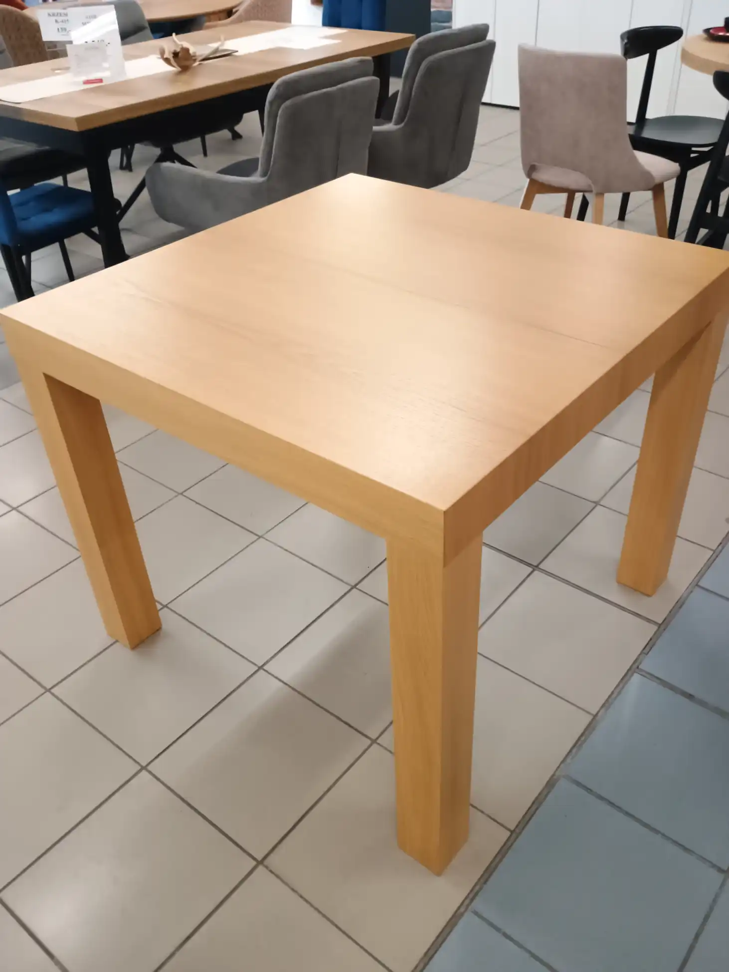 Stół Furnirest SZYMON 90KW dąb