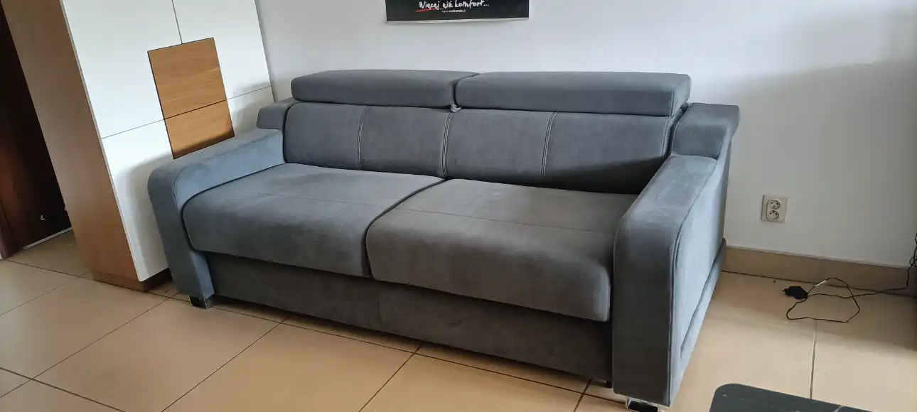 Meblomak Sofa ANDRIA 2,5R z funkcją spania stelaż włoski 198 x 98 cm