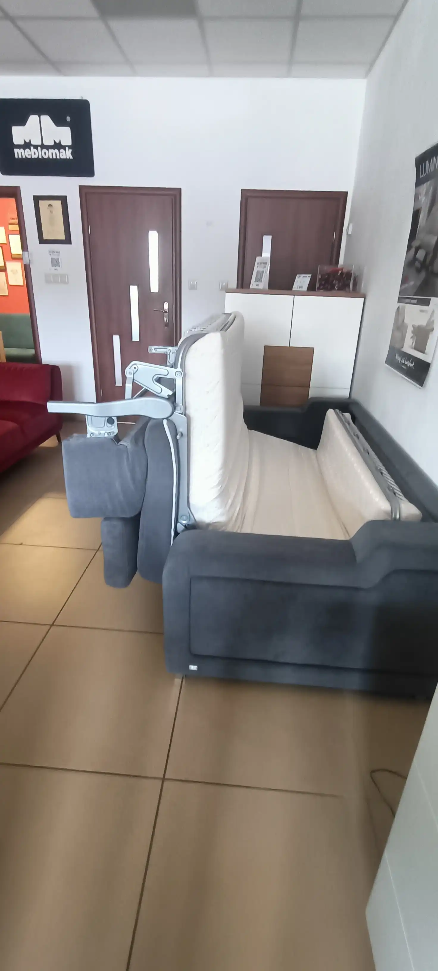 Meblomak Sofa ANDRIA 2,5R z funkcją spania stelaż włoski 198 x 98 cm