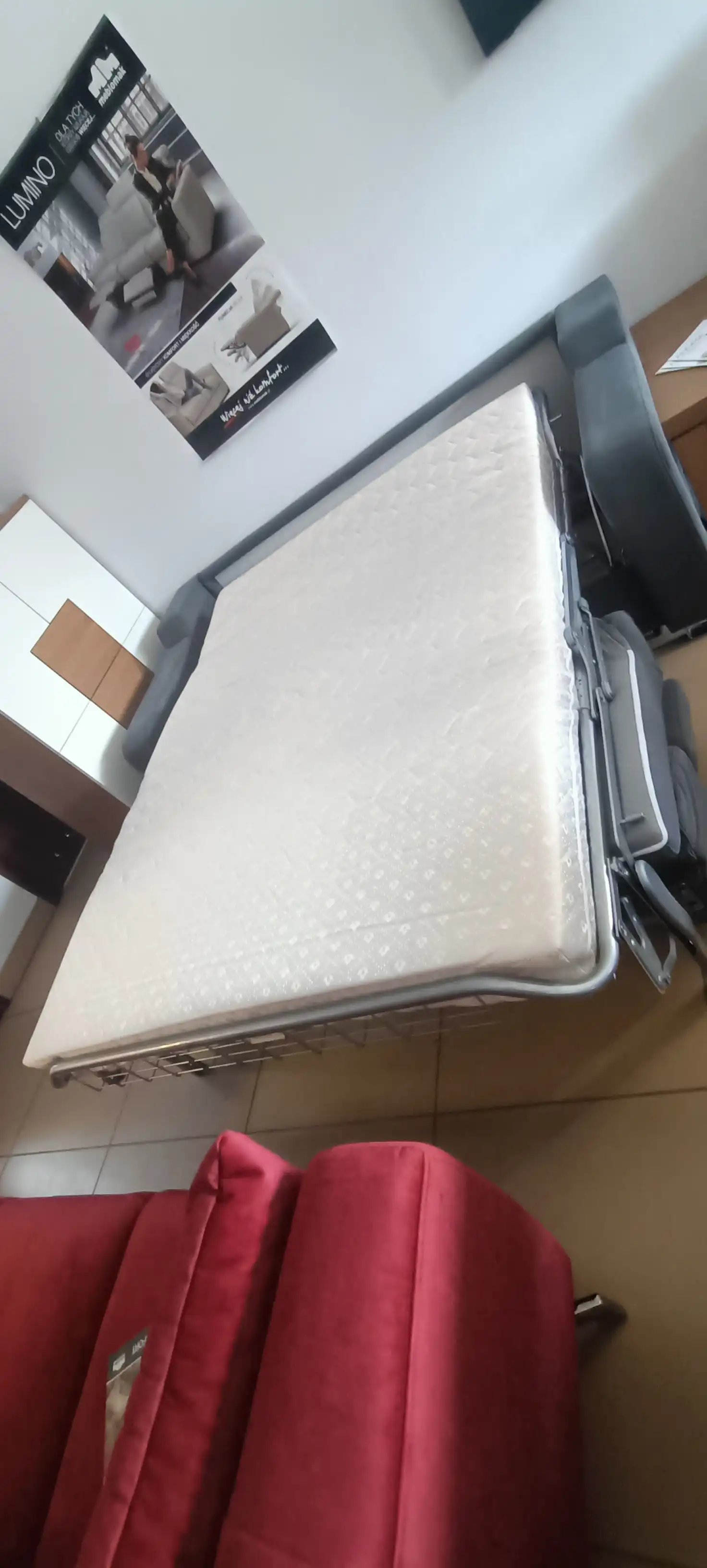 Meblomak Sofa ANDRIA 2,5R z funkcją spania stelaż włoski 198 x 98 cm