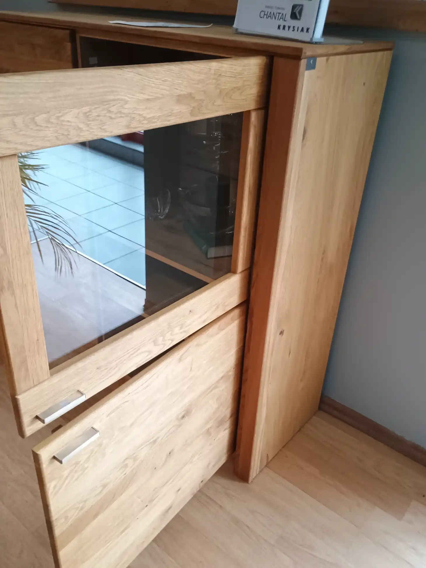 Komoda Krysiak CHANTAL 056.03 + oświetlenie CHE.OSWI