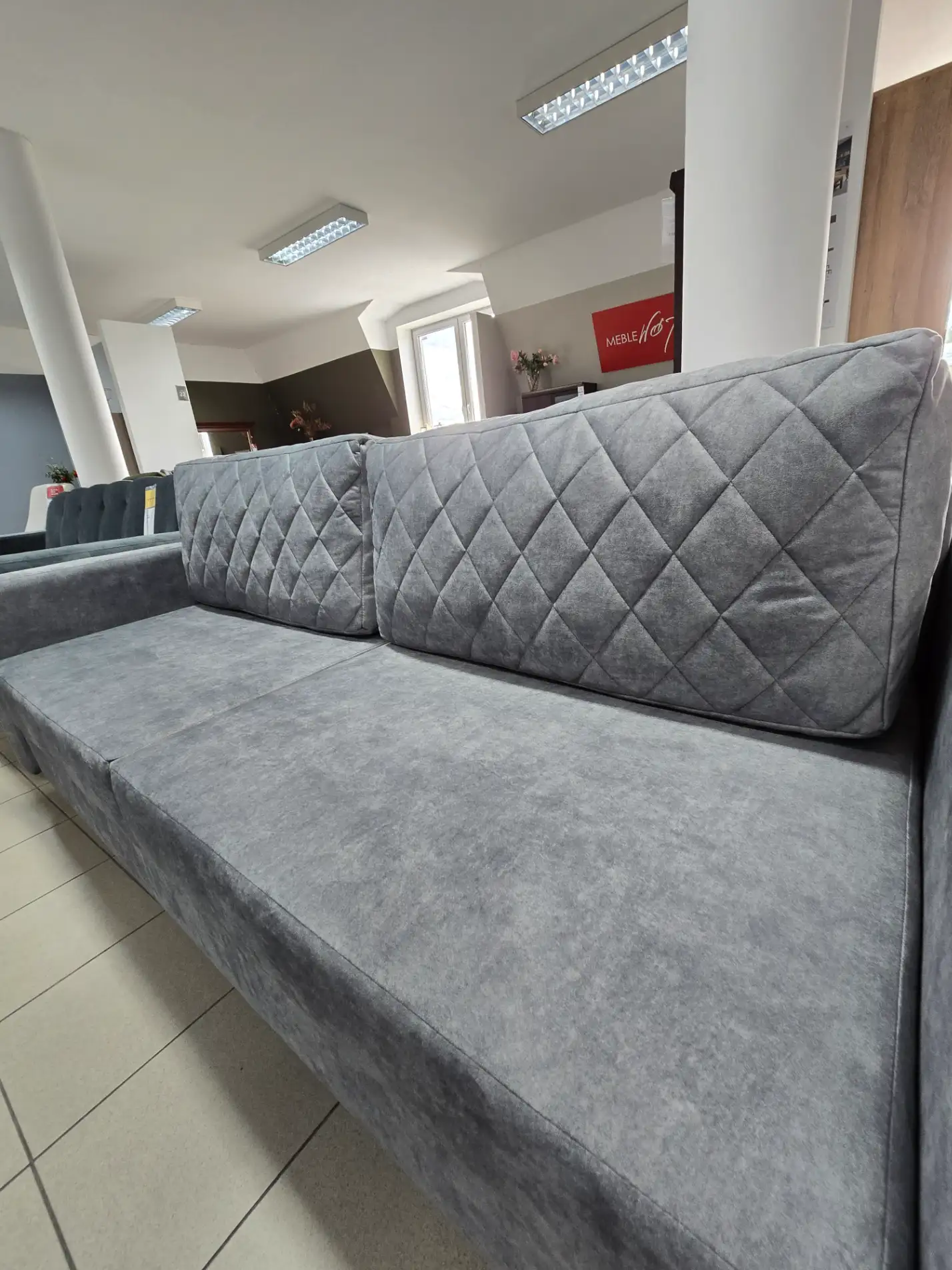 Kanapa LENOLA sofa 3 - osobowa z funkcją spania DL i pojemnikiem na pościel