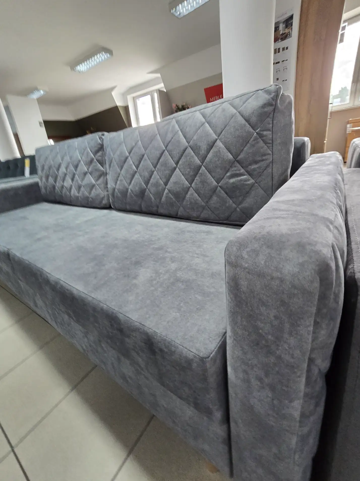 Kanapa LENOLA sofa 3 - osobowa z funkcją spania DL i pojemnikiem na pościel