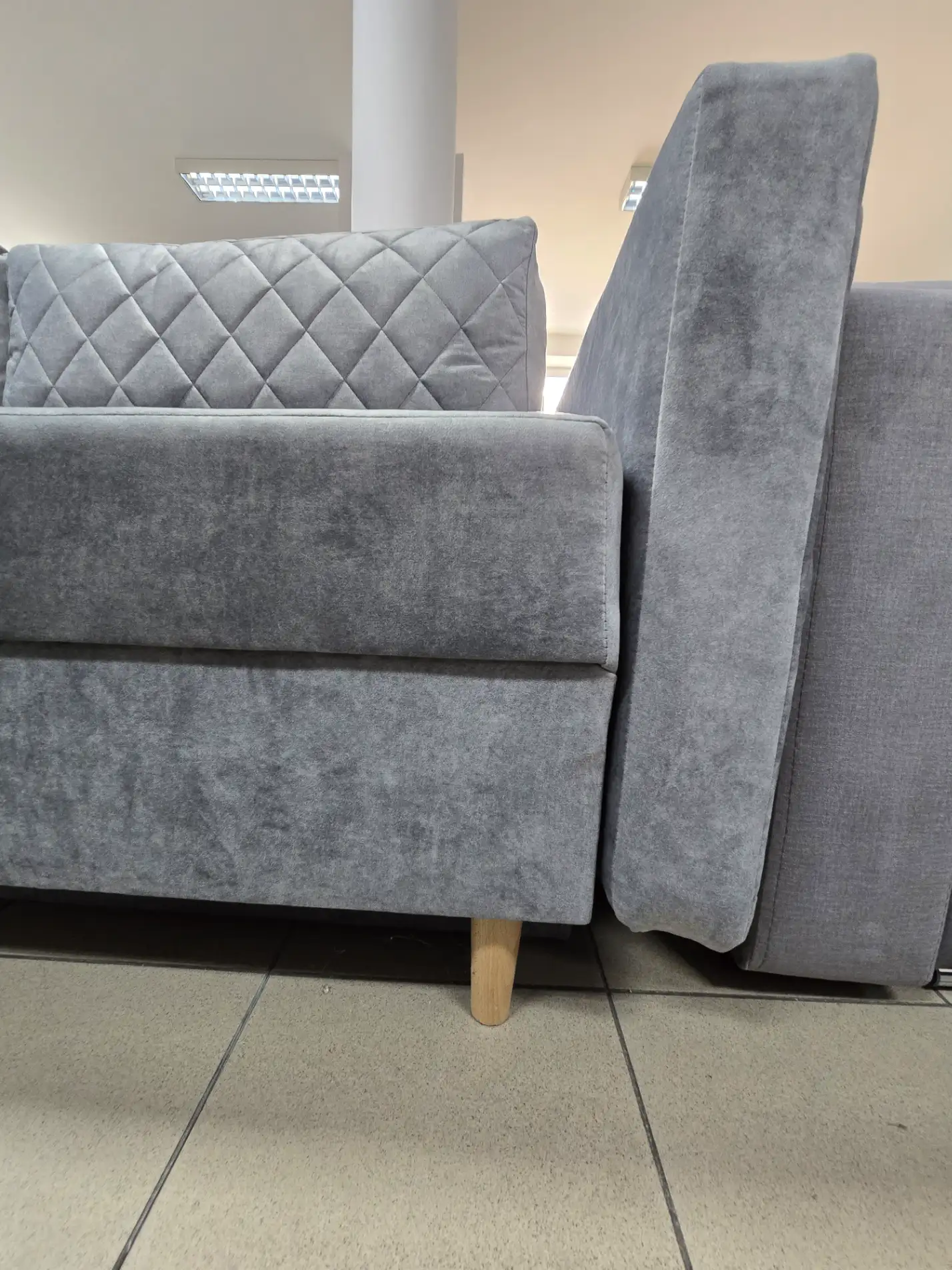 Kanapa LENOLA sofa 3 - osobowa z funkcją spania DL i pojemnikiem na pościel