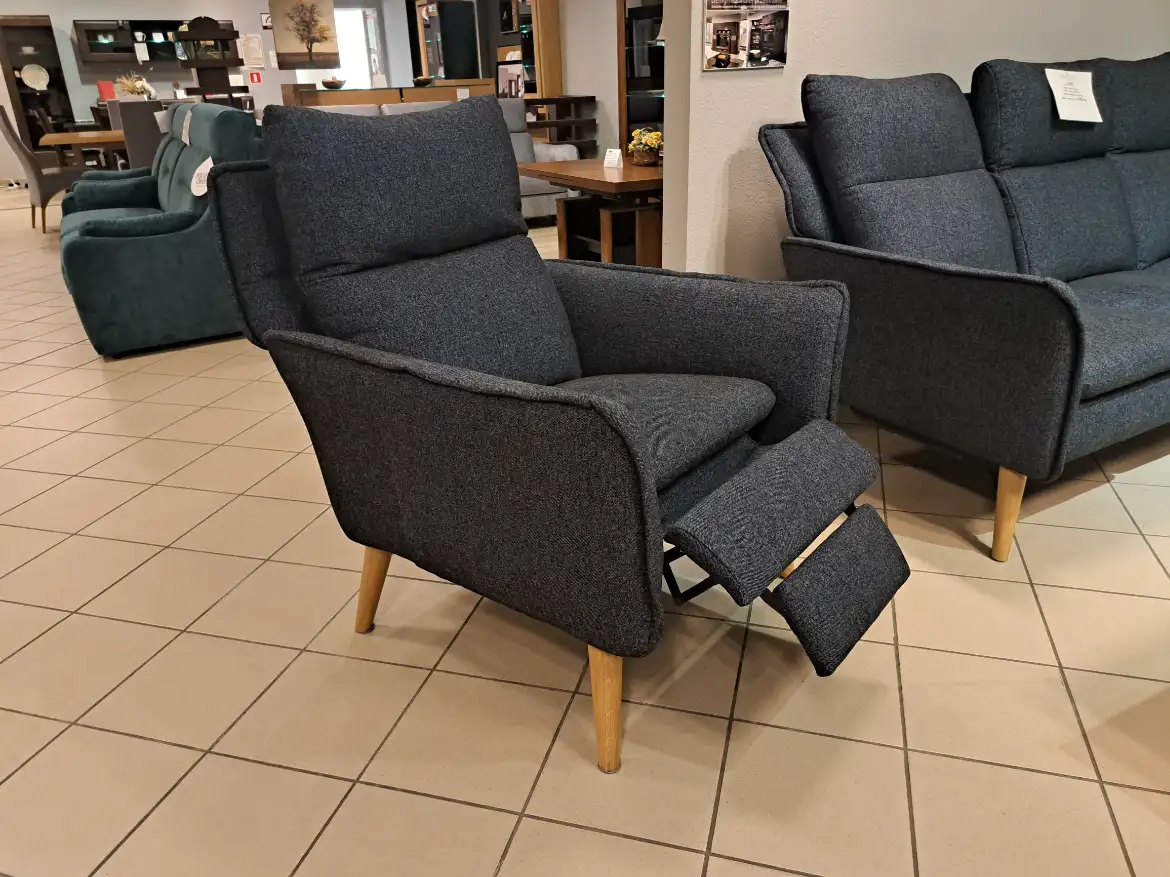Bydgoskie Meble Fotel INES z funkcją relax