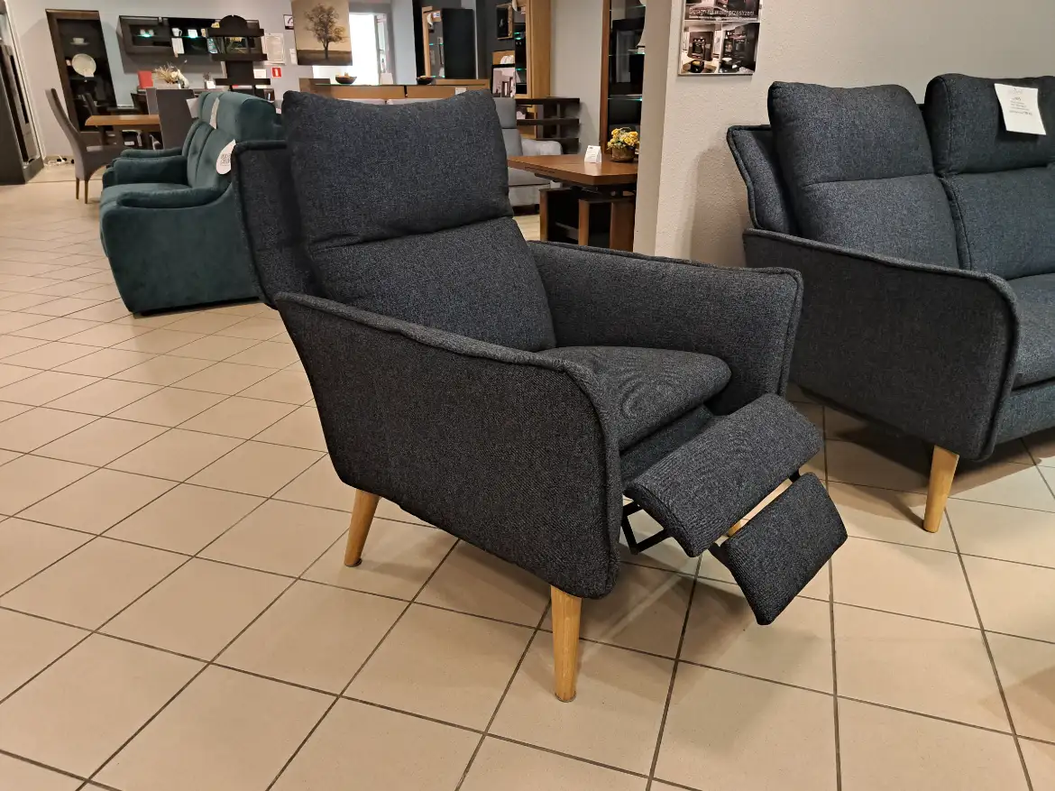 Bydgoskie Meble Fotel INES z funkcją relax