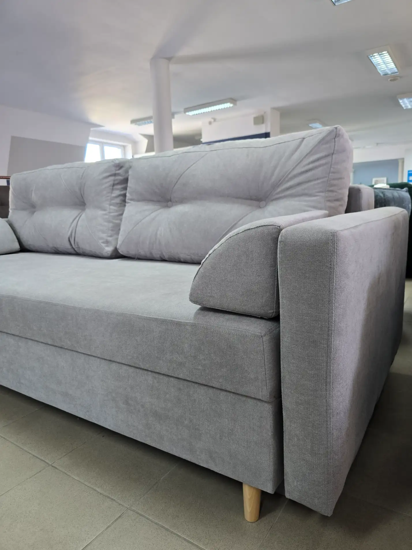 Kanapa ASTORIA 3 - osobowa sofa z funkcją spania i pojemnikiem na pościel
