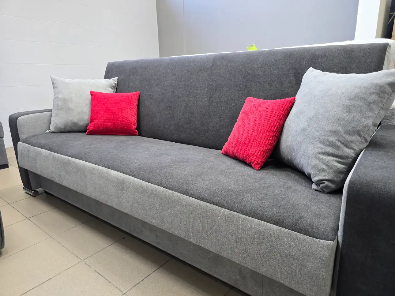 Wersalka KAROL sofa kanapa z funkcją spania i pojemnikiem + poduszki GRATIS