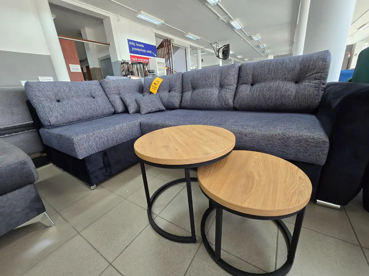 Black Red White Narożnik LEON Uniwersalny 250 x 153 cm