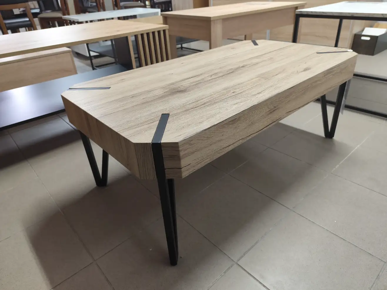 Halmar Ława EMILY stolik kawowy dąb san remo