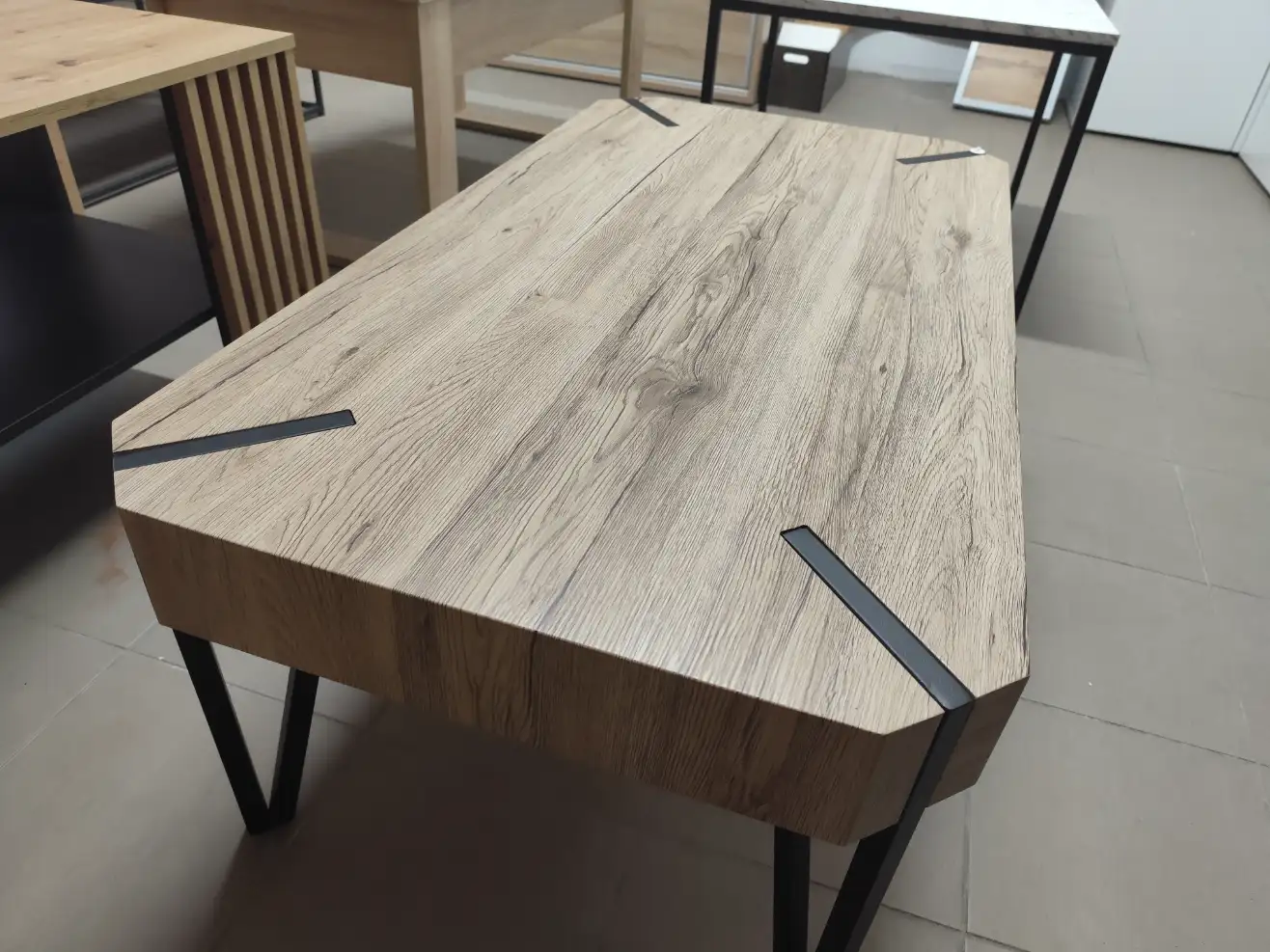 Halmar Ława EMILY stolik kawowy dąb san remo